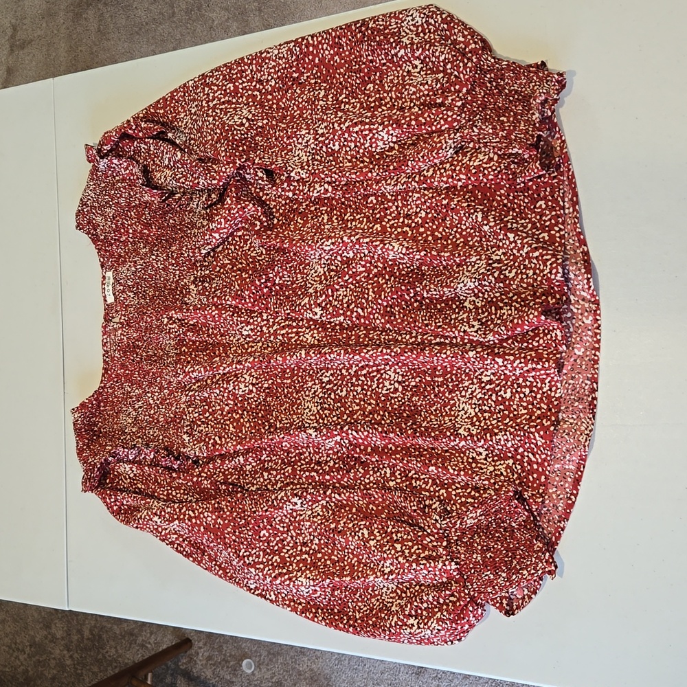 KORI long sleeve blouse, size 2X. Used, excellent condition